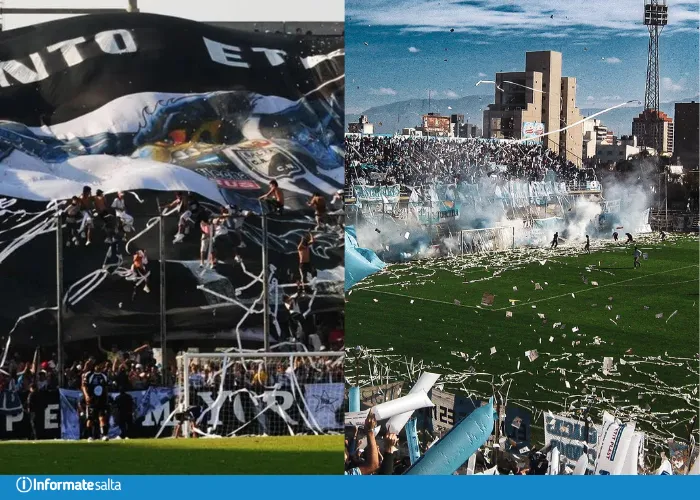 gimnasia y tiro central norte hinchadas