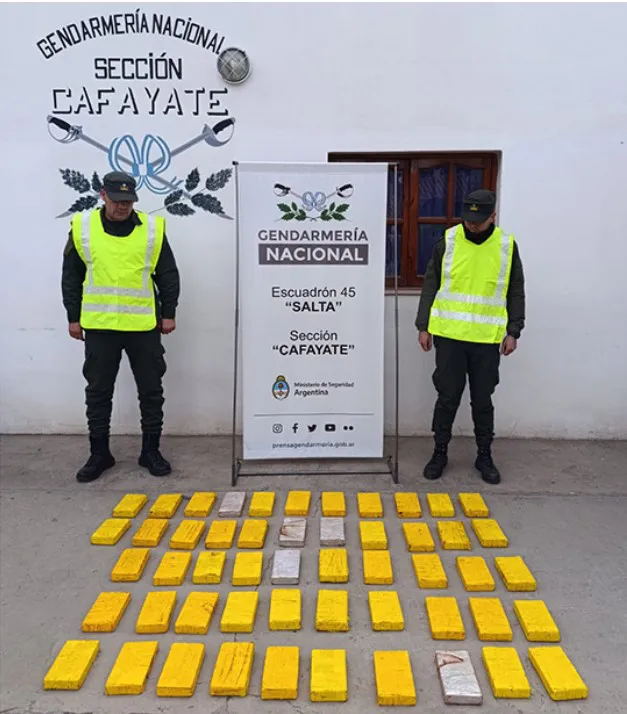 Cafayate Droga cocaína