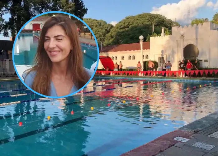 Bettina Romero natatorio Perón