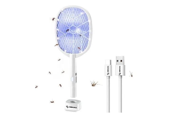 raqueta mata moscas mosquitos