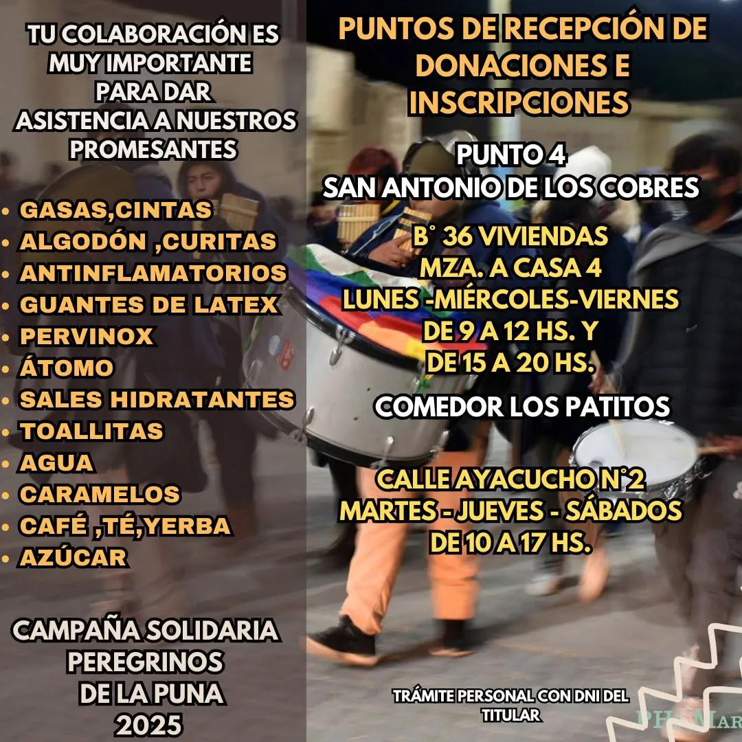 Pregrinos de la puna