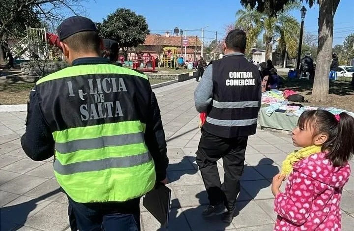 Control en Feria de Pueblo Nuevo