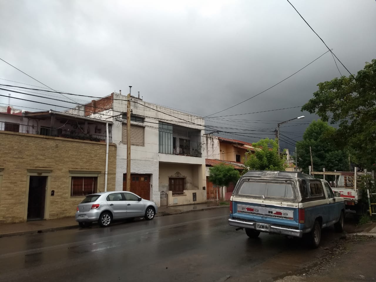 lluvia tormentas