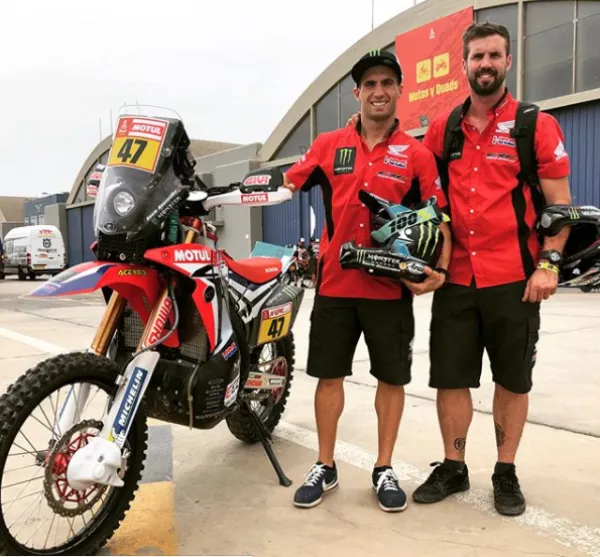 benavides - dakar 2018 antes de largada