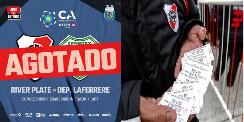 reventa entradas river en salta