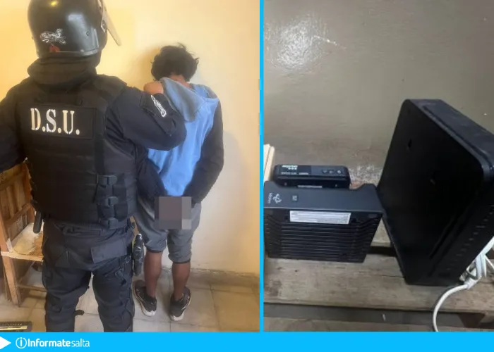 policía palermo detenido policía