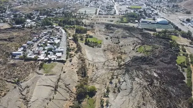 comodoro rivadavia cerro deslizamiento