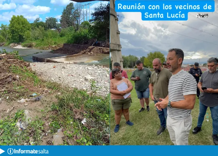 puente santa lucía reunión vecinos
