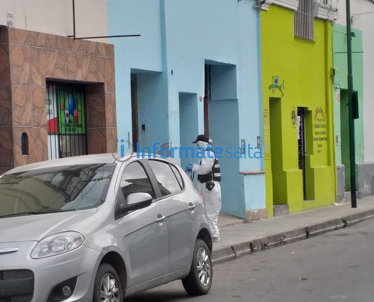 mujeres sin vida en calle San Luis