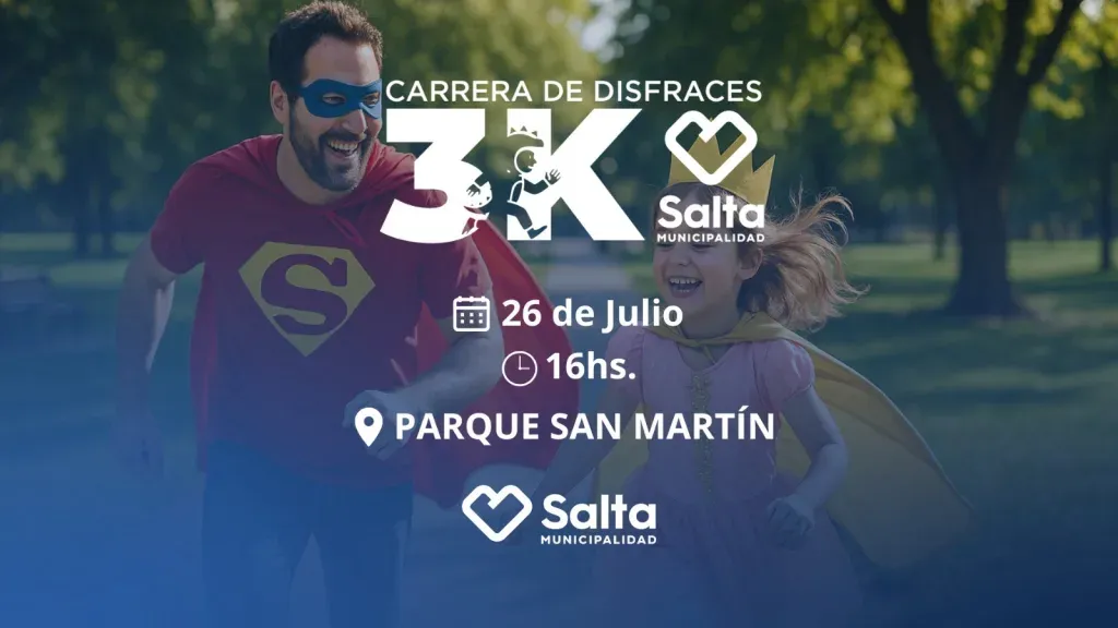 carrera de disfraces