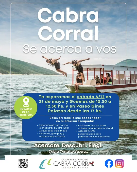 Cabra Corral se acerca a vos