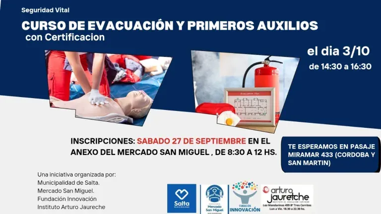 Curso de primeros auxilios mercado san miguel