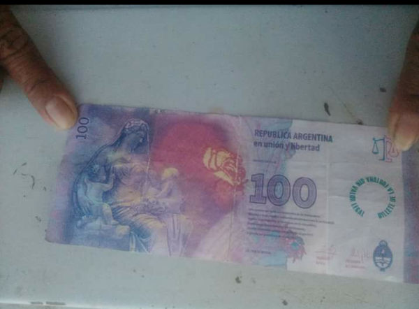 billete falso