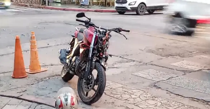 moto siniestro