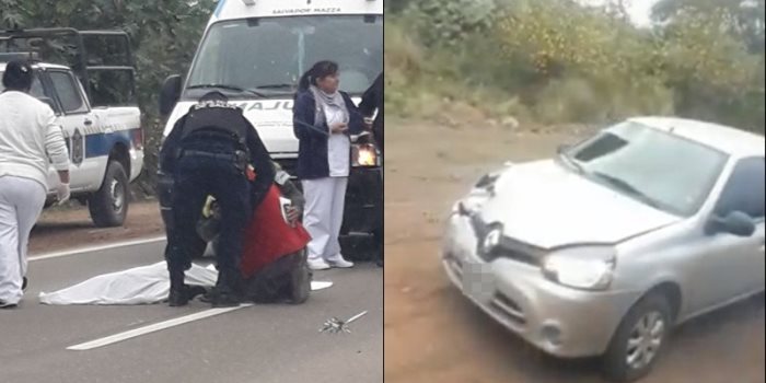 siniestro vial - aguaray