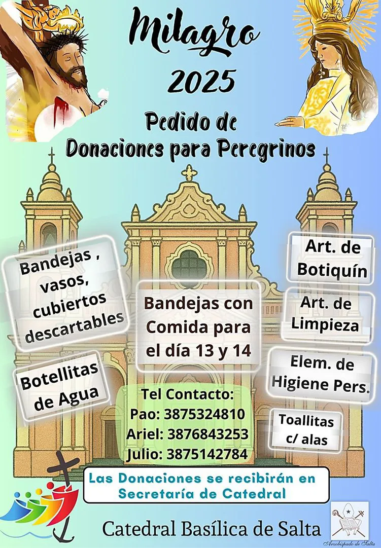 donaciones peregrinos