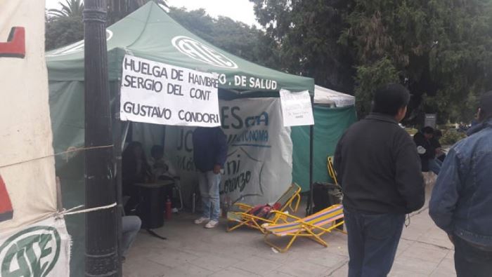 campo santo - huelga de hambre