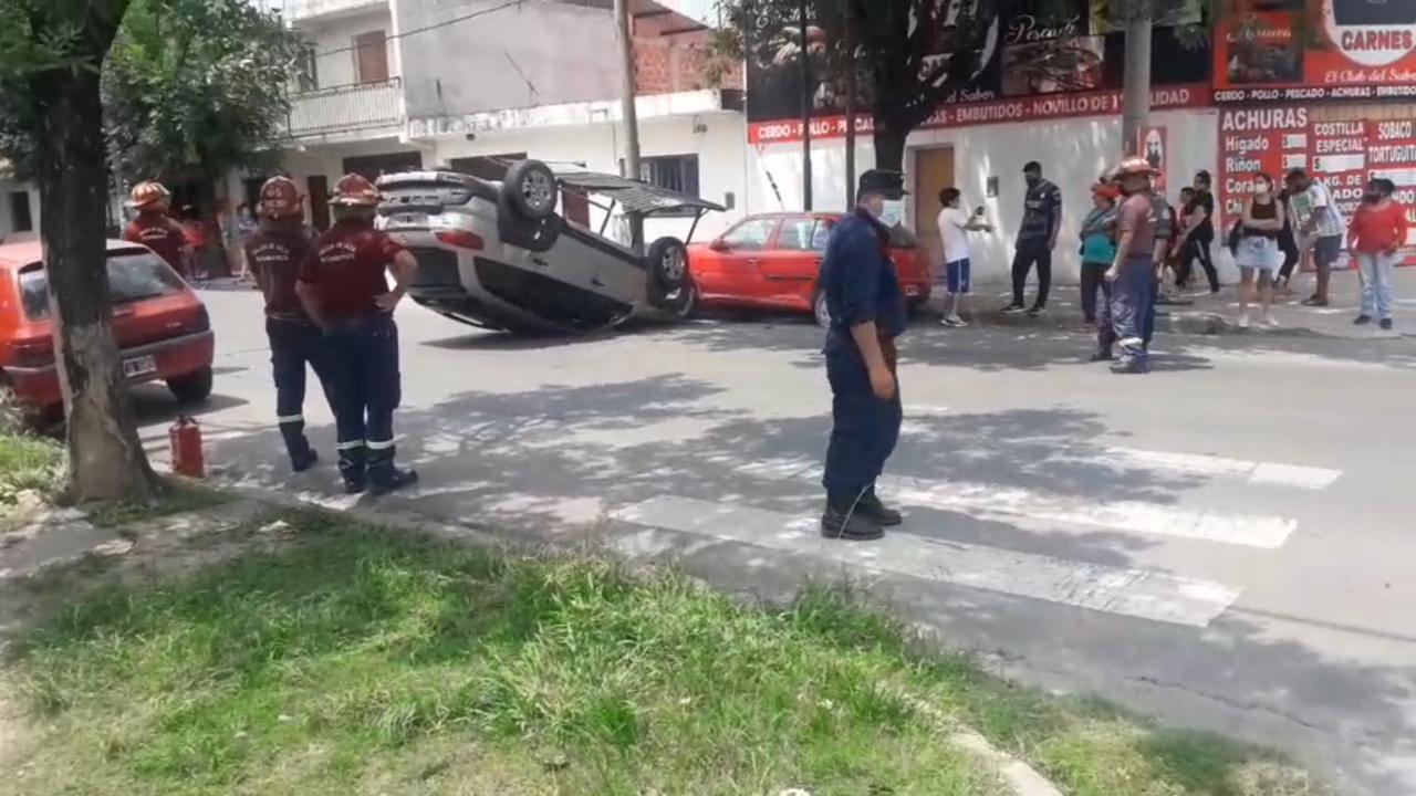 vuelco en Zuviría y Constitución