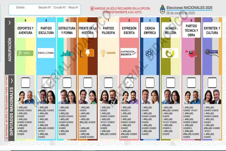 Boleta Única de Papel