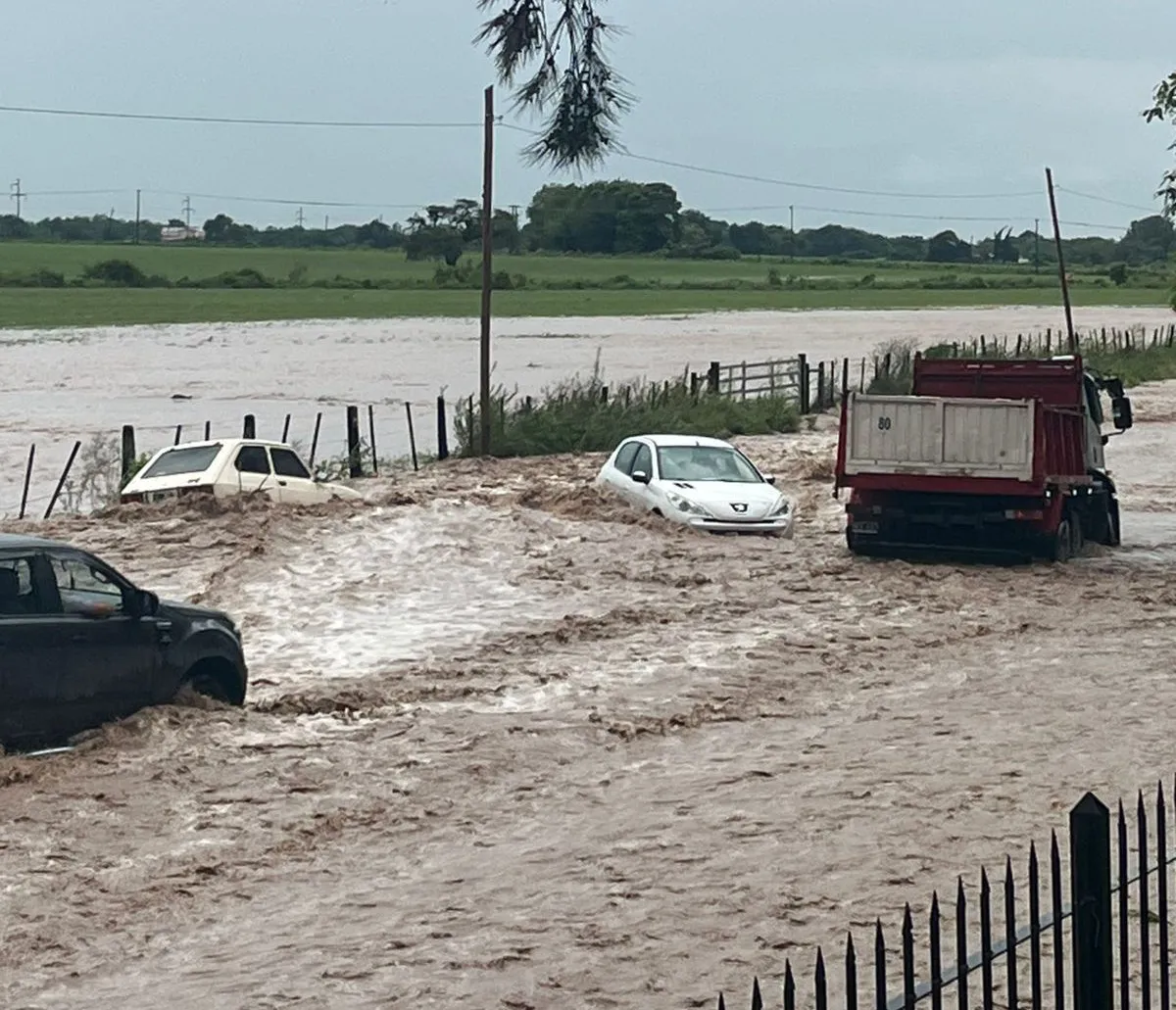 lluvias valle de lerma ruta nacional 68