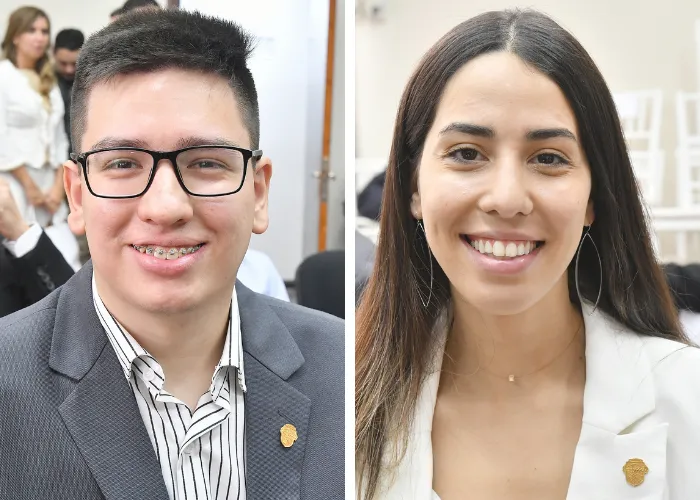 Pablo López y Agustina Alvarez