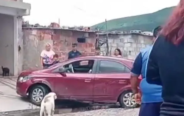 Barrio 20 de Junio choque