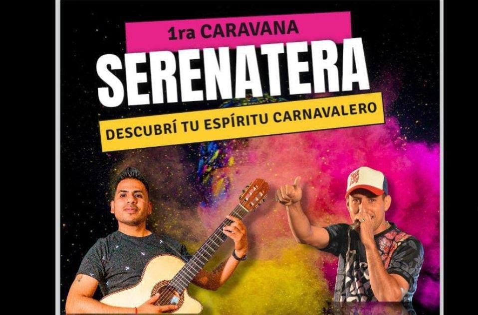 Te vas a Cafayate Sumate a la primera Caravana Serenatera Carnavalera