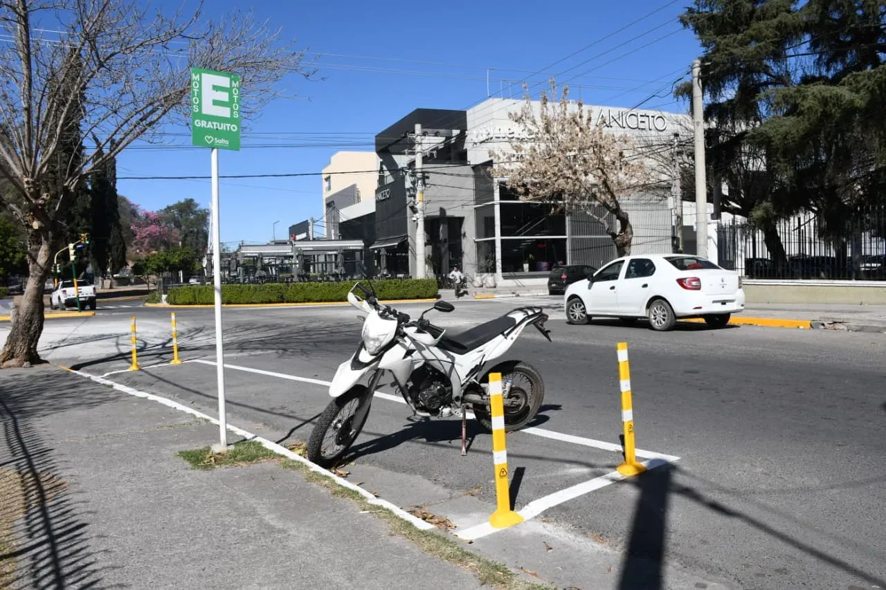 estacionamiento de motos