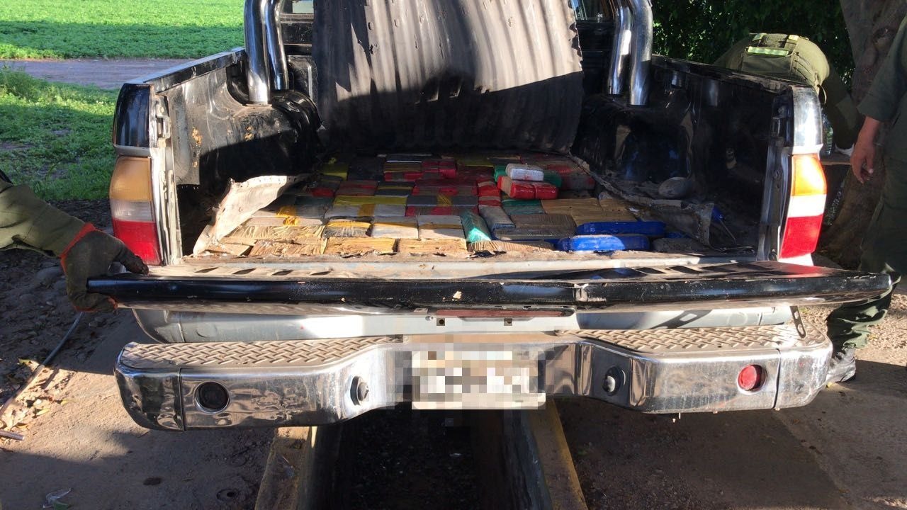 droga en camioneta en Tartagal