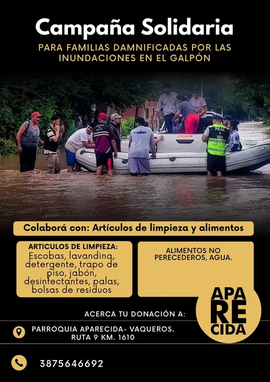 Arzobispado - Campaña Solidaria - El Galpón