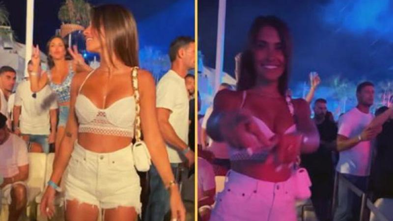 El sensual baile de Antonela Roccuzzo que compartió Messi