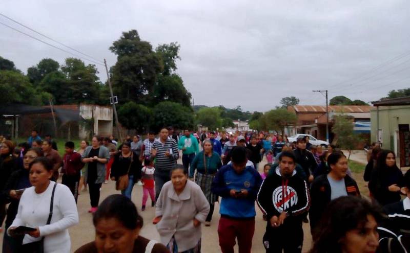 marcha seguridad. aguas blancas