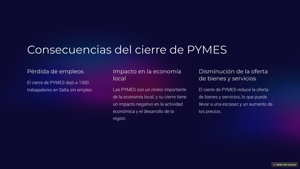 3_Consecuencias del cierre de PYMES