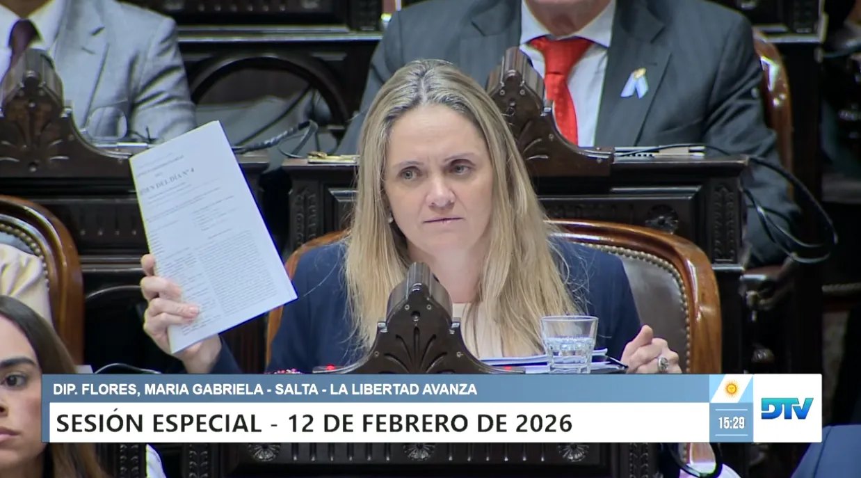 Gabriela Flores baja en la edad de imputabilidad