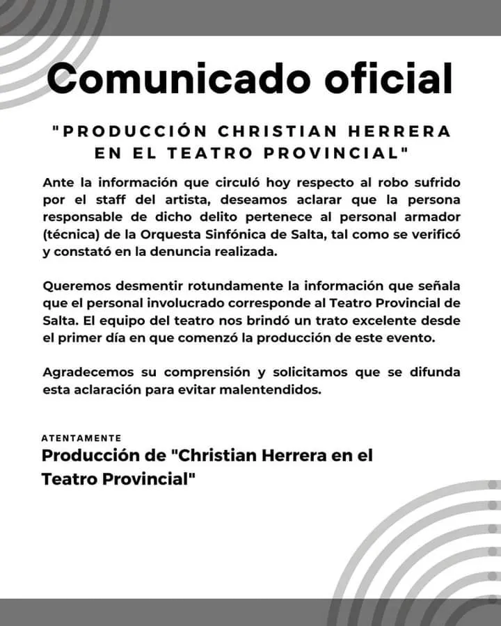 COMUNICADO