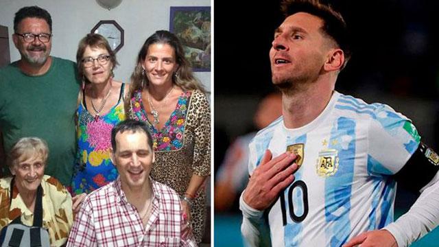 Quedó ciego y después de 35 años volverá a ver gracias a una donación de Messi