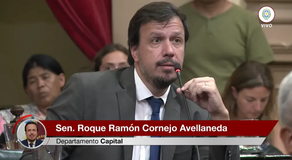 roque cornejo senador provincial capital