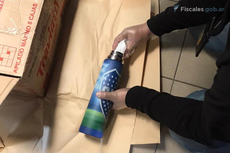 encomienda con droga