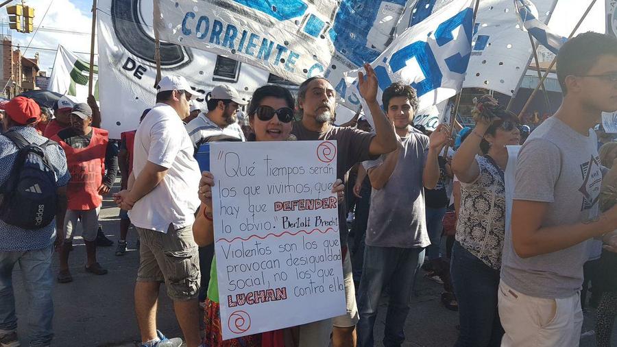 marcha 21 F en Salta