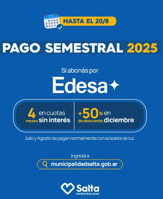 pago semestral 2
