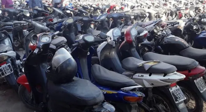 secuestro de motos