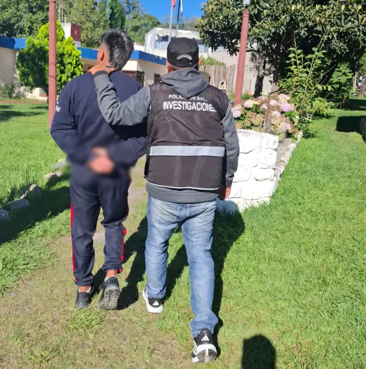 robo san lorenzo chico detenido