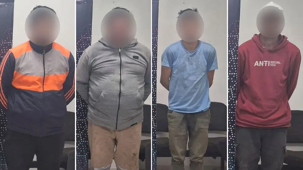 sospechosos detenidos