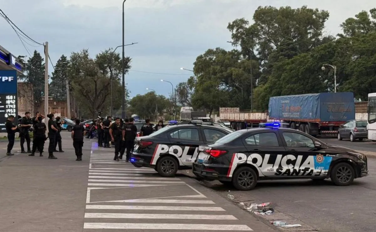 paro de policia rosario santa fe