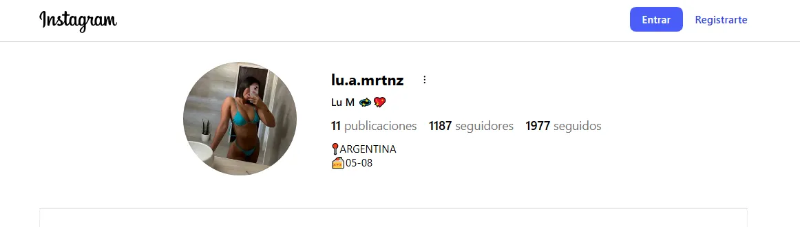 cuenta falsa instagram