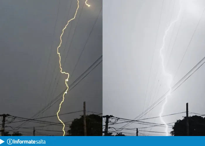 Rayos El carril lluvia clima salta 