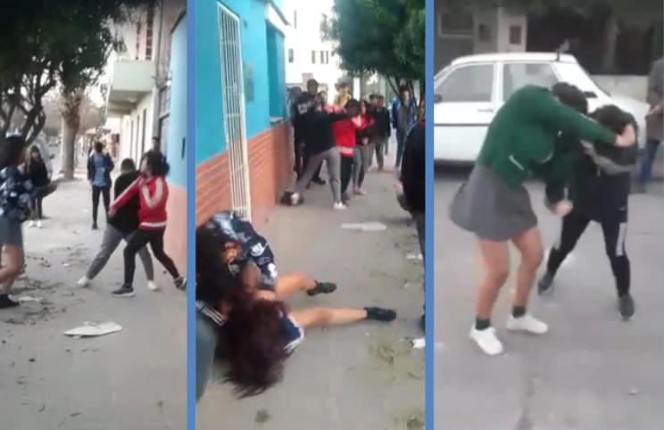 pelea alumnas