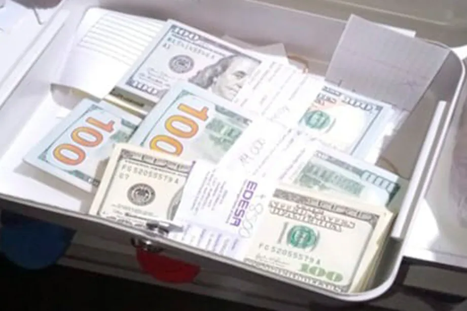 Dólares incautados