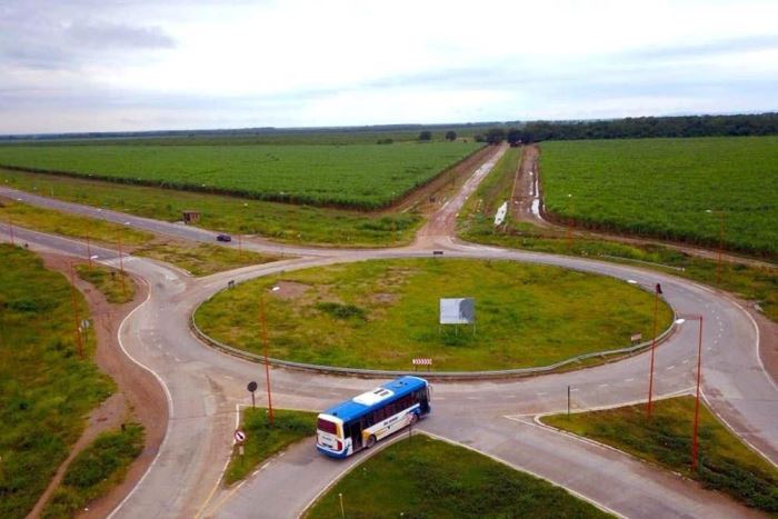 rotonda ruta 50 obras