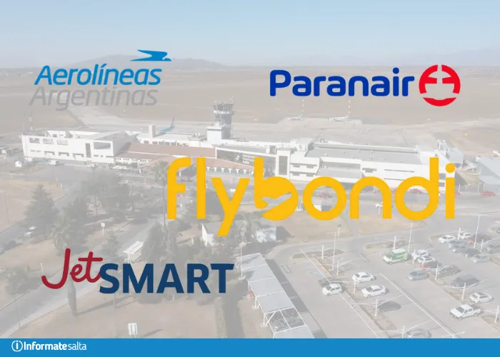 Aeropuerto aerolinas flybondi